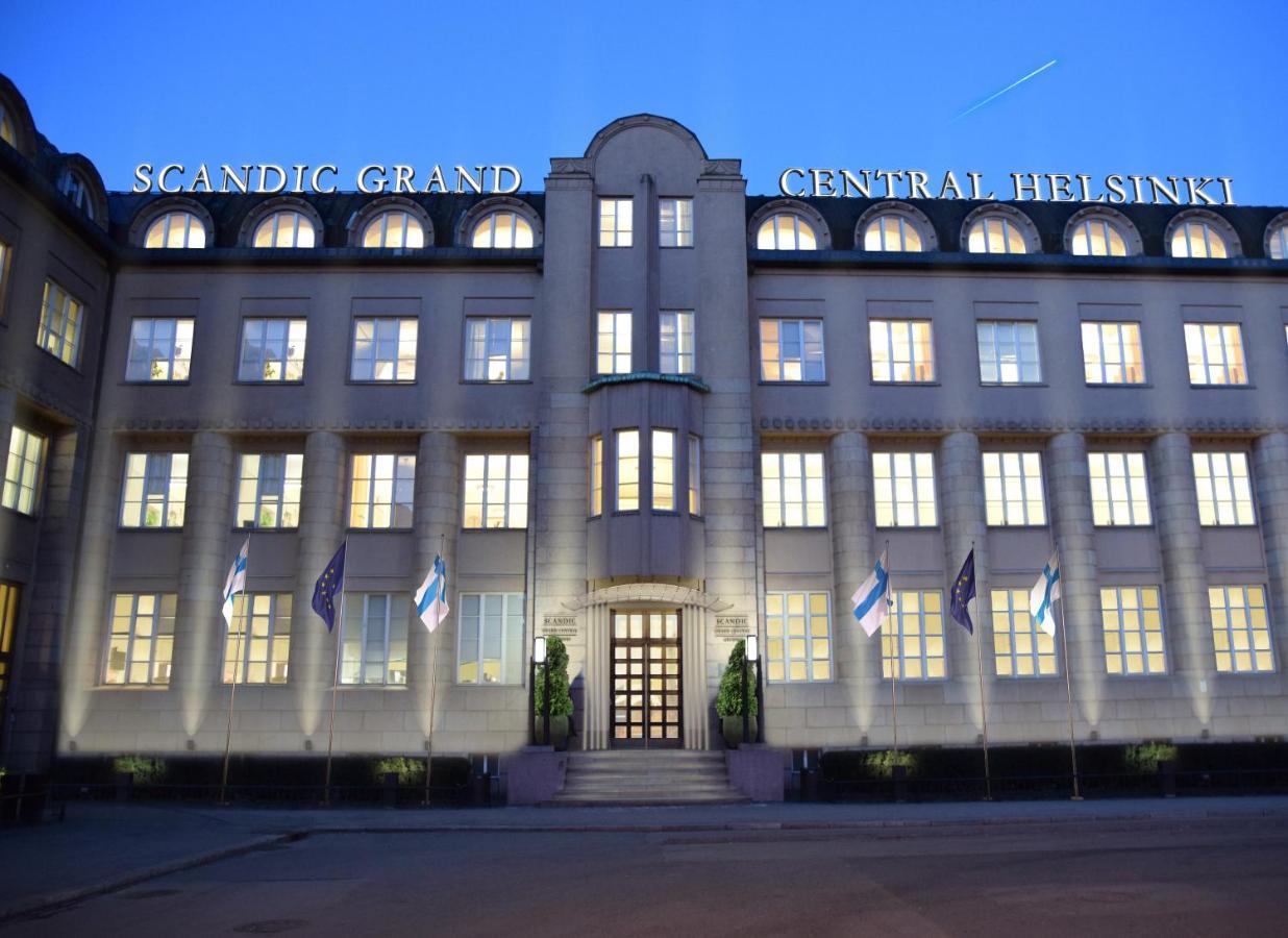 Hotel Scandic Grand Central Helsinki Exterior foto