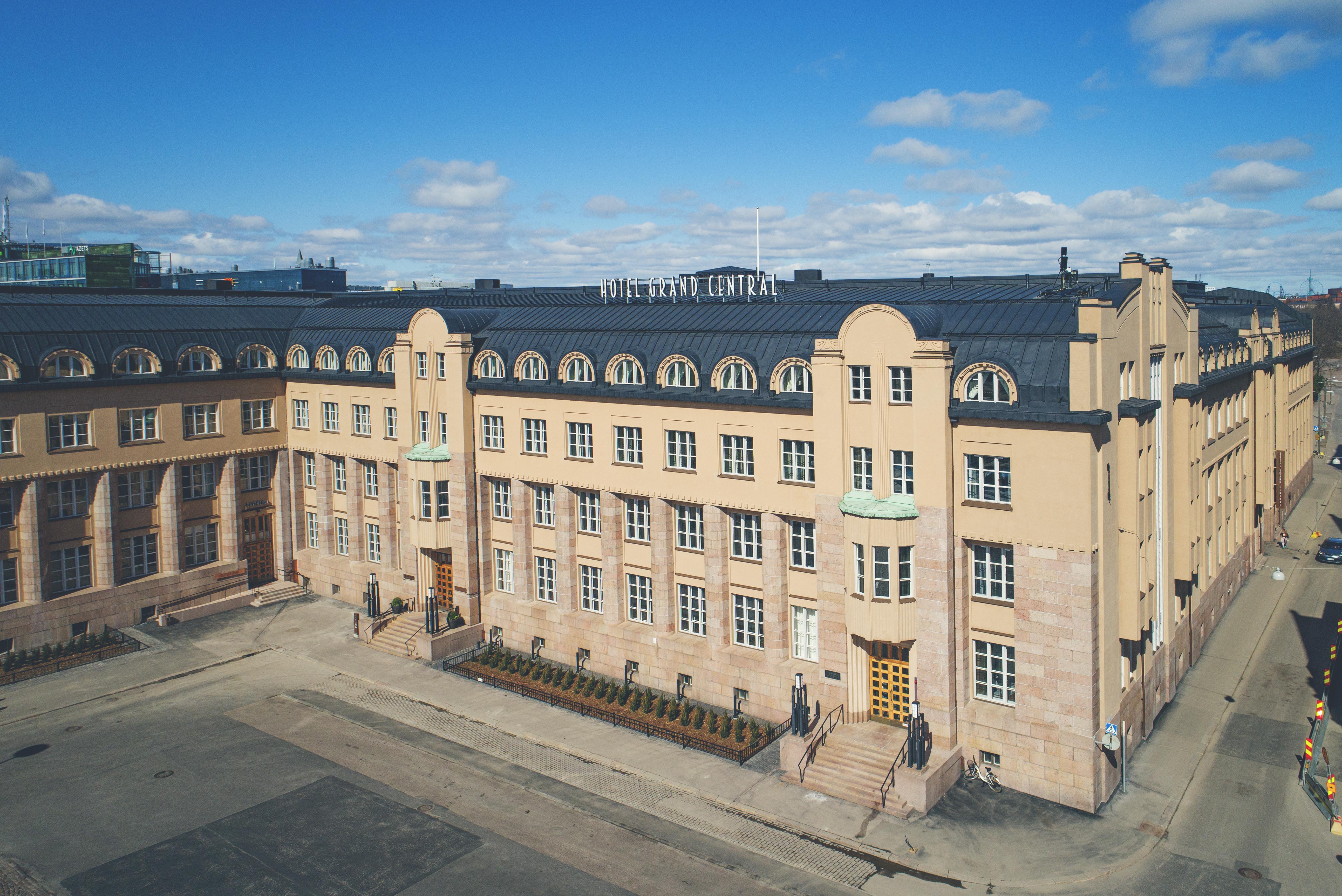 Hotel Scandic Grand Central Helsinki Exterior foto